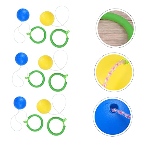 VICASKY 6 Stück Sprungring Sprungball Turnen fitnessgeräte spielsachen für Toys Sprungbälle für Pool-Party-Bälle Springender Ring Single-Foot-Shot-Ball PVC VICASKY 6 Stück Sprungring Sprungball Turnen fitnessgeräte spielsachen für Toys Sprungbälle für Pool-Party-Bälle Springender Ring Single-Foot-Shot-Ball PVC von VICASKY