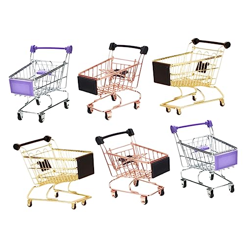 VICASKY 6 Stück Teiliges Einkaufswagen für Make Up Schwämme aus Leichtem Material Farblich Abgestimmt Roségold für Ab Jahr Fördert Hand Augen Koordination und Kreatives VICASKY 6 Stück Teiliges Einkaufswagen für Make Up Schwämme aus Leichtem Material Farblich Abgestimmt Roségold für Ab Jahr Fördert Hand Augen Koordination und Kreatives von VICASKY
