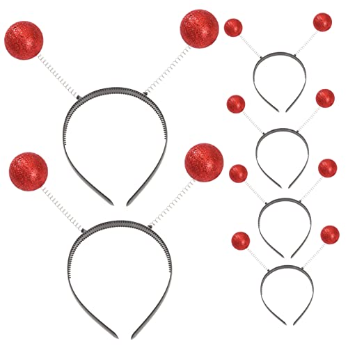 VICASKY 6 Stück Teiliges Fröhliche Haarbänder mit Glitzer für Erwachsene Lustige Frühlings Haaraccessoires für Partys und Fotorequisiten Schaum Ball VICASKY 6 Stück Teiliges Fröhliche Haarbänder mit Glitzer für Erwachsene Lustige Frühlings Haaraccessoires für Partys und Fotorequisiten Schaum Ball von VICASKY
