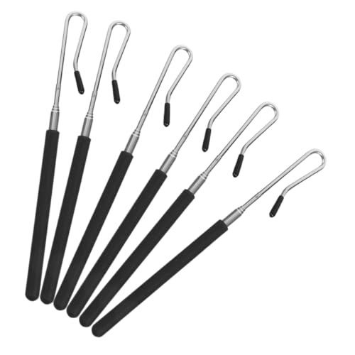 VICASKY 6 Stück Teiliges Handpuppen manipulationsstäbe aus Robustem Material Ergonomisch Geformt für Komfortable Handhabung bei Kasperletheater Puppenarm Steuerung Zubehör für von VICASKY