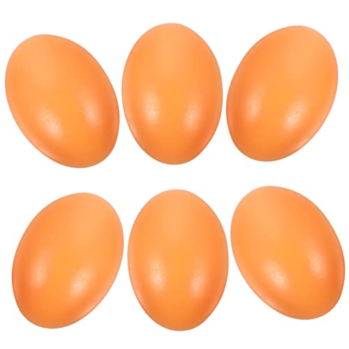 VICASKY 6 Stück Teiliges Holz Ostereier zum Bemalen für DIY Simulationseier Dekorationen Spielküche Basteln und Frühlingsdeko Langlebig und Bruchsicher VICASKY 6 Stück Teiliges Holz Ostereier zum Bemalen für DIY Simulationseier Dekorationen Spielküche Basteln und Frühlingsdeko Langlebig und Bruchsicher von VICASKY