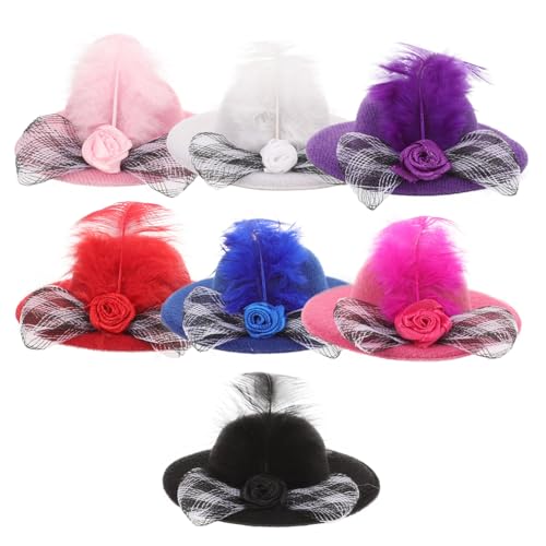 VICASKY 6 Stück Teiliges Mini Hut für Puppen Leichte Kreative Bastelhüte für DIY Projekte für Mini Doll Accessoires und Handwerksideen zum Dekorieren und Verkleiden VICASKY 6 Stück Teiliges Mini Hut für Puppen Leichte Kreative Bastelhüte für DIY Projekte für Mini Doll Accessoires und Handwerksideen zum Dekorieren und Verkleiden von VICASKY