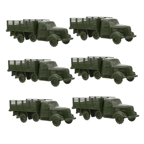 VICASKY 6 Stück Teiliges Mini LKW Modell aus Robustem Pädagogisches Sandspielzeug zur Strategischen Denkens und Sozialer Interaktion Geeignet für Kinderzimmer und Klassenzimmer VICASKY 6 Stück Teiliges Mini LKW Modell aus Robustem Pädagogisches Sandspielzeug zur Strategischen Denkens und Sozialer Interaktion Geeignet für Kinderzimmer und Klassenzimmer von VICASKY
