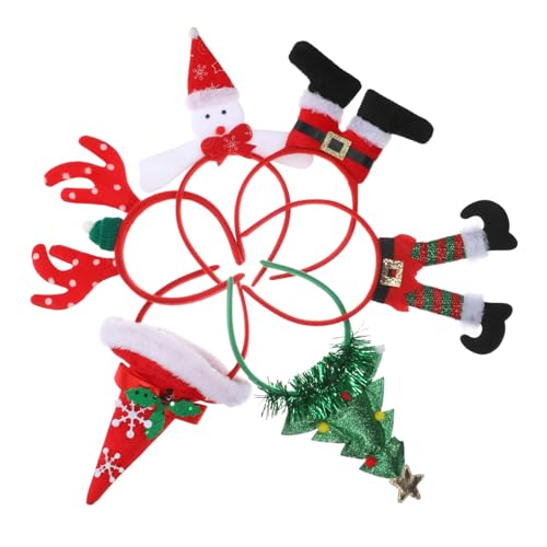 VICASKY 6 Stück Teiliges Weihnachts Headband Rentiergeweih Haarreifen für Erwachsene Leichtes Party Accessoire Komfortabel für Festtagsfeiern und Gruppenveranstaltungen VICASKY 6 Stück Teiliges Weihnachts Headband Rentiergeweih Haarreifen für Erwachsene Leichtes Party Accessoire Komfortabel für Festtagsfeiern und Gruppenveranstaltungen von VICASKY