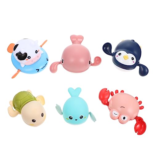 VICASKY 6 Stück Wasserspielzeug Aufziehbares Babyspielzeug Aufziehen Cartoon-badewannenspielzeug Aufziehbares Babyspielzeug Badespielzeug Für Babys Plastik VICASKY 6 Stück Wasserspielzeug Aufziehbares Babyspielzeug Aufziehen Cartoon-badewannenspielzeug Aufziehbares Babyspielzeug Badespielzeug Für Babys Plastik von VICASKY