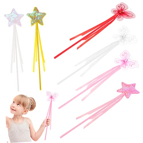 VICASKY 6 Teiliges Feenkostüm Für Mädchen Feenflügel Für Mädchen Schmetterlinge Fee Für Mädchen Feen Outfit Schmetterling Stern Kinderplatz Mädchenkleidung Kunststoff VICASKY 6 Teiliges Feenkostüm Für Mädchen Feenflügel Für Mädchen Schmetterlinge Fee Für Mädchen Feen Outfit Schmetterling Stern Kinderplatz Mädchenkleidung Kunststoff von VICASKY