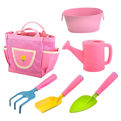 VICASKY Werkzeugset für Kinder Gartengeräte-Set für Kinder Mini-pflanzwerkzeuge Sicher und Zum Spielen Im Freien von VICASKY