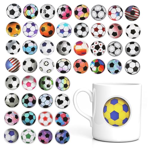 VICASKY Lustige Kreative Fußball-Aufkleber Fußball-Aufkleber Sport-Aufkleber Für Kinder Und Jungen von VICASKY