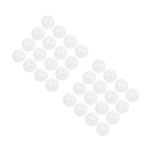 VICASKY 60 Stck. Teiliges Kunststoff Rasselkugeln Runde Puppengeräuschmacher für DIY Plüschtiere und Puppenreparatur Geräuschaktivierte Spielzeugfüllung für Handarbeit und Klangmechanismus von VICASKY