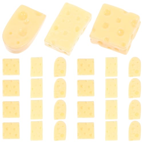 VICASKY 60 Stück Simulierte Mini Käsemodelle Cheezeits Cheese It Lebensechte Käsesimulation Käse Realistisches Lebensmittel Käse Ornament Scrapbooking Dekoratives Käse Dessert VICASKY 60 Stück Simulierte Mini Käsemodelle Cheezeits Cheese It Lebensechte Käsesimulation Käse Realistisches Lebensmittel Käse Ornament Scrapbooking Dekoratives Käse Dessert von VICASKY