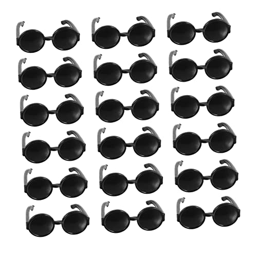 VICASKY 60Stücke Mini Sonnenbrillen für Puppen DIY Accessoires Hochglänzende Kunststoffbrillen für Kreative und Spielideen für Puppenmode und Rollenspiele VICASKY 60Stücke Mini Sonnenbrillen für Puppen DIY Accessoires Hochglänzende Kunststoffbrillen für Kreative und Spielideen für Puppenmode und Rollenspiele von VICASKY