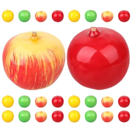 VICASKY 60 Stücke Lebensechte Mini Künstliche Gefälschte Obst Für Tisch Küche Fotografie Party Dekoration VICASKY 60 Stücke Lebensechte Mini Künstliche Gefälschte Obst Für Tisch Küche Fotografie Party Dekoration von VICASKY
