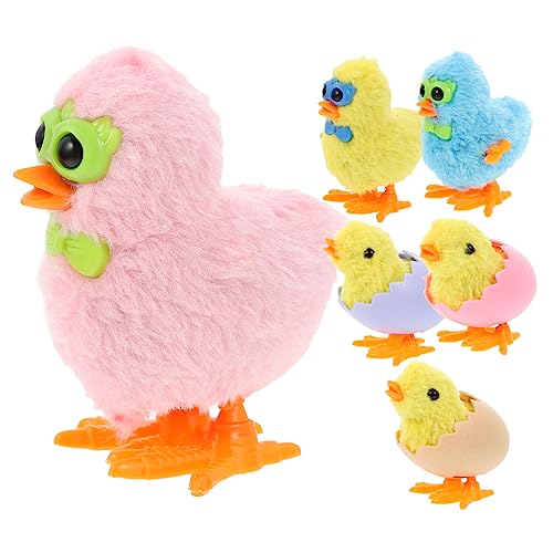 VICASKY Scherzartikel Kinder 6st Aufzieh Osterkörbchenfüller Springendes Kinderspielzeug Für Kleine Spielzeuge Für Kinderpreise Gefälligkeiten Für Weihnachtsfeiern Plüsch von VICASKY