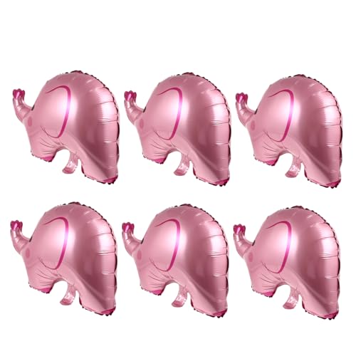 VICASKY 6St Elefant Aluminiumfolienballon Ballonpumpe Ballonständer Blase Schwimmbad Ballonspray Glanz Luft wand polsterung deckenverkleidung party sachen Elefantenballon Partyzubehör Rosa VICASKY 6St Elefant Aluminiumfolienballon Ballonpumpe Ballonständer Blase Schwimmbad Ballonspray Glanz Luft wand polsterung deckenverkleidung party sachen Elefantenballon Partyzubehör Rosa von VICASKY