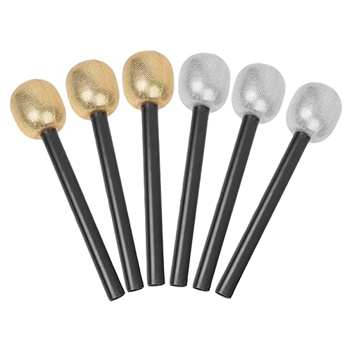 VICASKY 6St Kinderspielzeug Halloween Costume Halloween Kleidung Halloween Decor Dekorative Requisiten Kostüm Mikrofon Glitzerndes Mikrofon als Partygeschenk Partydekor Cosplay -Requisiten VICASKY 6St Kinderspielzeug Halloween Costume Halloween Kleidung Halloween Decor Dekorative Requisiten Kostüm Mikrofon Glitzerndes Mikrofon als Partygeschenk Partydekor Cosplay -Requisiten von VICASKY