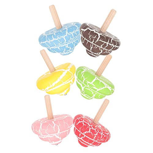VICASKY Holz-gyro-Spielzeug Für Kinder Pädagogisches Top-Spielzeug Zahlen Für Kinder Partygeschenke von VICASKY