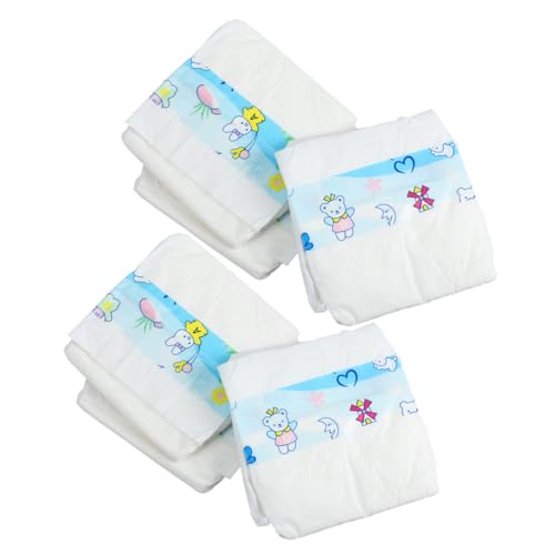 VICASKY 6St Puppen-Anziehwindel Zubehör für Babypuppen wiedergeborene Babypuppen Geburtstagsgeschenk für Puppen zubehör Puppe verkleiden Zubehör Babypuppenwindeln Plastik Blue VICASKY 6St Puppen-Anziehwindel Zubehör für Babypuppen wiedergeborene Babypuppen Geburtstagsgeschenk für Puppen zubehör Puppe verkleiden Zubehör Babypuppenwindeln Plastik Blue von VICASKY