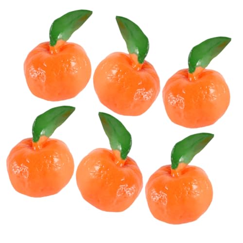 VICASKY 6St orangefarbenes Modell Zitronenpresse Obst Entsafter künstliche Pflanzen Granatapfel Kalk künstliche früchte Simulationsfruchtmodell simulierte Fruchtverzierung PVC VICASKY 6St orangefarbenes Modell Zitronenpresse Obst Entsafter künstliche Pflanzen Granatapfel Kalk künstliche früchte Simulationsfruchtmodell simulierte Fruchtverzierung PVC von VICASKY