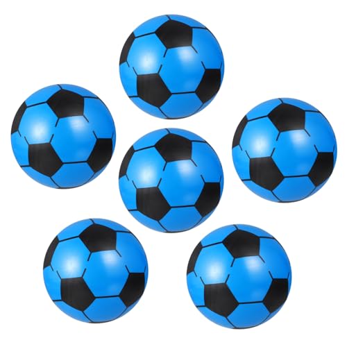 VICASKY 6Stücke Teiliges Aufblasbare Fußballspielzeuge für Zufälligen Farben Spaß und für Outdoor Spiele für Jungen und Mädchen VICASKY 6Stücke Teiliges Aufblasbare Fußballspielzeuge für Zufälligen Farben Spaß und für Outdoor Spiele für Jungen und Mädchen von VICASKY