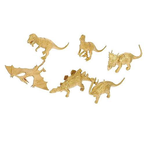 VICASKY 6Stücke Teiliges Dinosaurier Modellset Dekorative Figuren für Kinderzimmer und Partys Lustige Dinosaurier Statuen zur Raumgestaltung und für Dino Fans VICASKY 6Stücke Teiliges Dinosaurier Modellset Dekorative Figuren für Kinderzimmer und Partys Lustige Dinosaurier Statuen zur Raumgestaltung und für Dino Fans von VICASKY