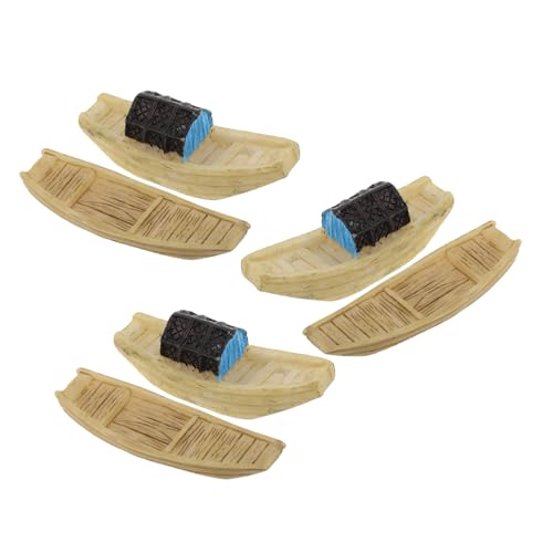 VICASKY 6Stücke Teiliges Segelboote aus Harz DIY Mikrolandschaftsdekoration für Büro Handgefertigte Figuren für Bonsai und Kreative Projekte VICASKY 6Stücke Teiliges Segelboote aus Harz DIY Mikrolandschaftsdekoration für Büro Handgefertigte Figuren für Bonsai und Kreative Projekte von VICASKY