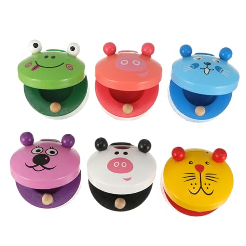 VICASKY 6er Set Holzmusikinstrumente Für Karton Rasseln Early Education Pädagogisches Holzspielzeug Für Von 3 Bis 7 Jahren Fördert Musikalität Und Kreativität VICASKY 6er Set Holzmusikinstrumente Für Karton Rasseln Early Education Pädagogisches Holzspielzeug Für Von 3 Bis 7 Jahren Fördert Musikalität Und Kreativität von VICASKY