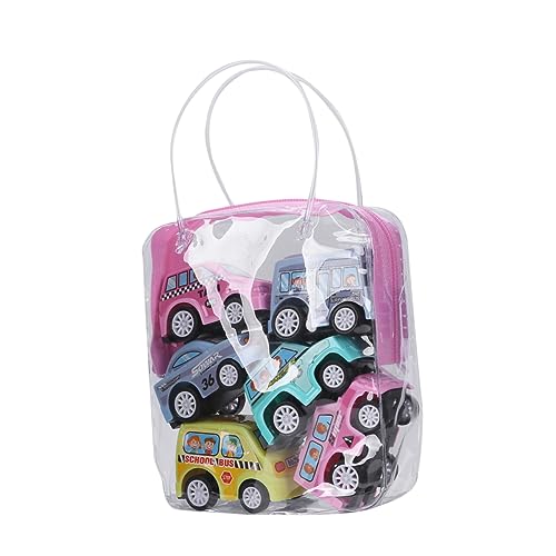VICASKY Pädagogisches Trägheitsspielzeug – 6-teiliges Mini-Spielzeug Und Lastwagen Für Kinder Frühes Lernspielzeug Keine Batterie Erforderlich Kreativität von VICASKY