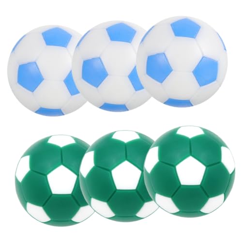 VICASKY 6er-Pack Schaumstoff-fußbälle Für Kinder Mini-tischfußballbrett Desktop-Spiel Tischfußballspiel von VICASKY