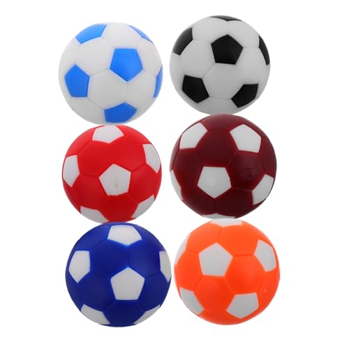VICASKY 6pcs Foosball Ball Foosball Tischbälle Foosball -bälle Foosballs Foosball Tisch Ersatz Foosballs Tischfußballkugeln Für Foosball -tischplattenspiele von VICASKY