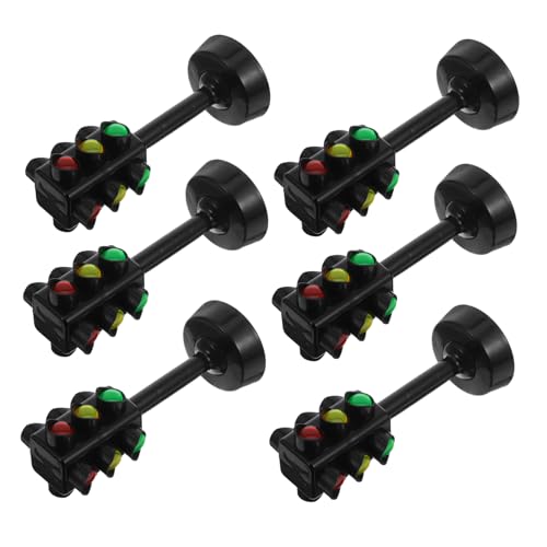 VICASKY 6st Ampelspielzeug Ampel Am Zebrastreifen Früherziehungslampe -ampel- Ampelverkehr -ampel Mini-ampellampe Mit Sockel Ampel-kinderspielspielzeug Black Abs VICASKY 6st Ampelspielzeug Ampel Am Zebrastreifen Früherziehungslampe -ampel- Ampelverkehr -ampel Mini-ampellampe Mit Sockel Ampel-kinderspielspielzeug Black Abs von VICASKY