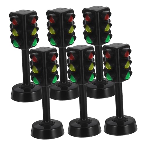 VICASKY 6st Ampelspielzeug Für Verkehrsgeräte Signal Licht Anmachen Lampenspielzeug Zebrastreifen-signalspielzeug -stoppschild- Ampel Am Zebrastreifen Abs Black VICASKY 6st Ampelspielzeug Für Verkehrsgeräte Signal Licht Anmachen Lampenspielzeug Zebrastreifen-signalspielzeug -stoppschild- Ampel Am Zebrastreifen Abs Black von VICASKY