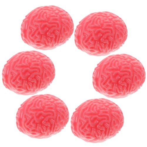 VICASKY 6st Gehirn-Stress-Ball Halloween-gehirne Halloween Simulierte Gehirne Gehirnmodell Modell des Menschlichen Gehirns Halloween-gehirn- Desktop-gehirne Gehirn VICASKY 6st Gehirn-Stress-Ball Halloween-gehirne Halloween Simulierte Gehirne Gehirnmodell Modell des Menschlichen Gehirns Halloween-gehirn- Desktop-gehirne Gehirn von VICASKY