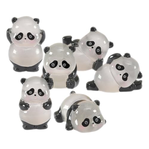 VICASKY 6st Mikrolandschaft Panda Garten-Panda-Statue Miniaturen Schmücken Panda-plüsch Miniatur-Panda-Figuren Miniatur-tierfiguren Panda-Ohrringe Winzige Spielsachen Harz VICASKY 6st Mikrolandschaft Panda Garten-Panda-Statue Miniaturen Schmücken Panda-plüsch Miniatur-Panda-Figuren Miniatur-tierfiguren Panda-Ohrringe Winzige Spielsachen Harz von VICASKY