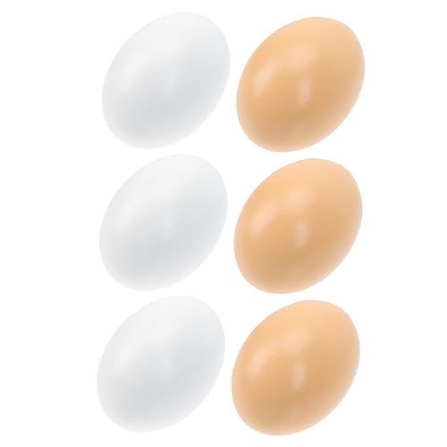 VICASKY 6pcs Holz Spielzeug Färbung Ostern Eier Home Dekorationen Jungen Und Mädchen VICASKY 6pcs Holz Spielzeug Färbung Ostern Eier Home Dekorationen Jungen Und Mädchen von VICASKY