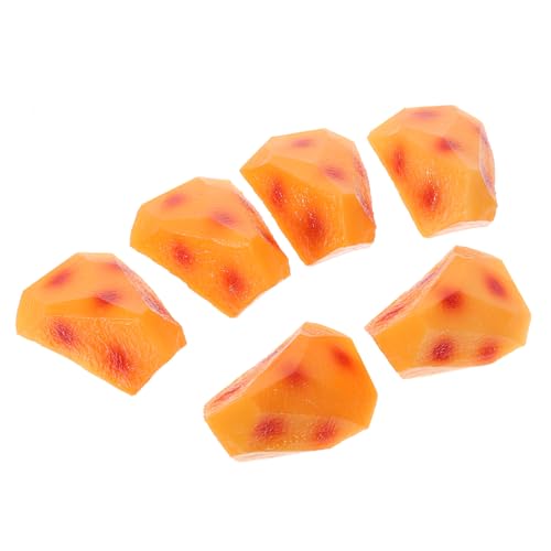 VICASKY 6st Simulierte Ofenkartoffeln Künstlich Mini-kunstkartoffeln Küchenparty-Food- Desktop-kartoffelstücke- Gefälschtes Kartoffelspielzeug Gefälschte Kartoffeln PVC VICASKY 6st Simulierte Ofenkartoffeln Künstlich Mini-kunstkartoffeln Küchenparty-Food- Desktop-kartoffelstücke- Gefälschtes Kartoffelspielzeug Gefälschte Kartoffeln PVC von VICASKY