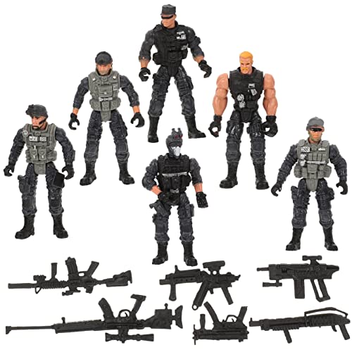 VICASKY 6st Soldatenmodell Weltkrieg Soldaten Armeemänner Actionfiguren Miniatur-armeemänner Mini-Soldaten-Figuren Soldaten Team Figur Miniatur-Soldaten- Modelle Plastik VICASKY 6st Soldatenmodell Weltkrieg Soldaten Armeemänner Actionfiguren Miniatur-armeemänner Mini-Soldaten-Figuren Soldaten Team Figur Miniatur-Soldaten- Modelle Plastik von VICASKY