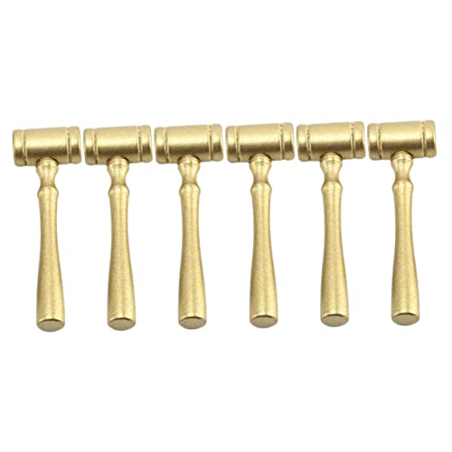 VICASKY 6st Spielzeughammer Für Zappelspielzeug Stielspielzeug Hammer Hammer Baggerspielzeug Zappelnde Für Jungen Fledermäuse Kinderwerkzeuge Golden Hölzern VICASKY 6st Spielzeughammer Für Zappelspielzeug Stielspielzeug Hammer Hammer Baggerspielzeug Zappelnde Für Jungen Fledermäuse Kinderwerkzeuge Golden Hölzern von VICASKY