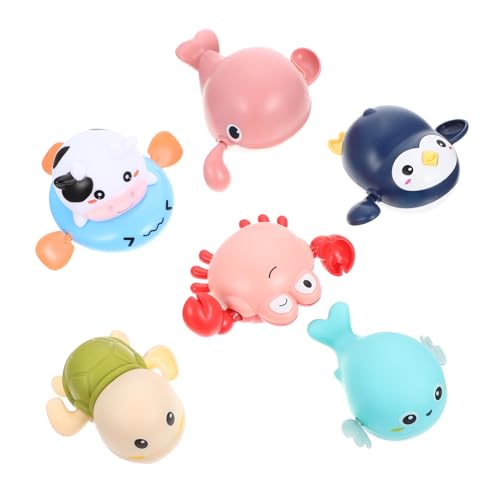 VICASKY 6st Wasserspielzeug Aufziehbares Entzückendes -badespielzeug Aufziehbares Babyspielzeug Cartoon-badewannenspielzeug Babyspielzeug Aufziehen Plastik VICASKY 6st Wasserspielzeug Aufziehbares Entzückendes -badespielzeug Aufziehbares Babyspielzeug Cartoon-badewannenspielzeug Babyspielzeug Aufziehen Plastik von VICASKY