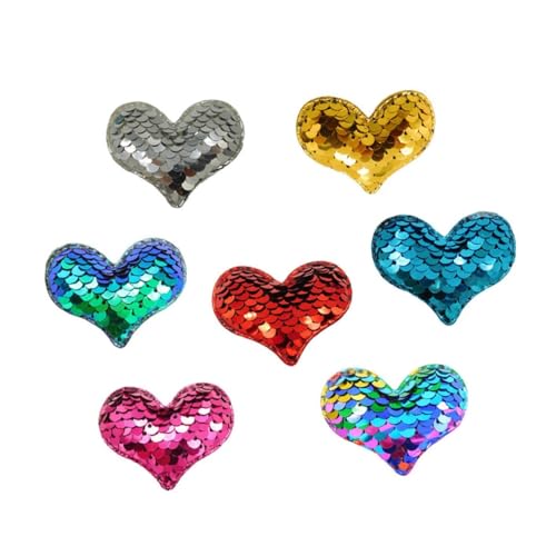 VICASKY 7 Stück Handgefertigte High-end-liebespailletten Liebe Pailletten DIY Lieben Pailletten Kreatives Unterrichtsmaterial Für VICASKY 7 Stück Handgefertigte High-end-liebespailletten Liebe Pailletten DIY Lieben Pailletten Kreatives Unterrichtsmaterial Für von VICASKY