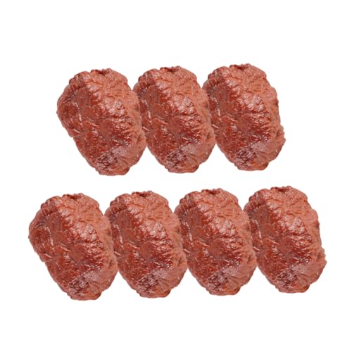 VICASKY 7 Stück Simulationsrindfleischmodell küchendekoration küchen Dekoration Fake-Food-Steak realistisches künstliches Fleisch Küchenfleischmodell gefälschte Lebensmittel realistisch VICASKY 7 Stück Simulationsrindfleischmodell küchendekoration küchen Dekoration Fake-Food-Steak realistisches künstliches Fleisch Küchenfleischmodell gefälschte Lebensmittel realistisch von VICASKY