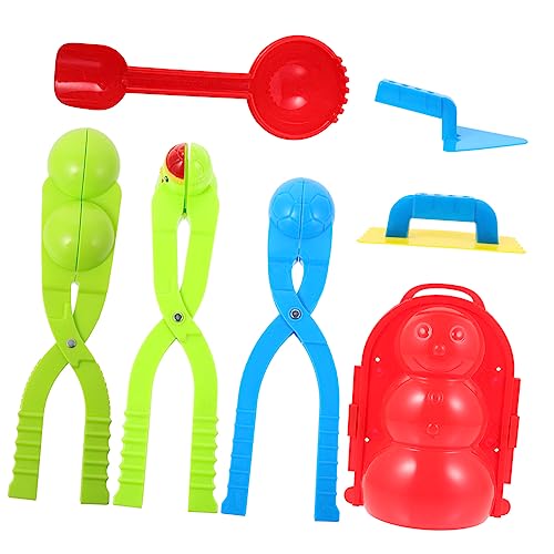 VICASKY 7 Teiliges Kreatives Schneeball Maker Set Für Outdoor Für Schneeballschlachten Inklusive Verschiedenen Modellen Für Spaß Im Winter Farben Zufällig VICASKY 7 Teiliges Kreatives Schneeball Maker Set Für Outdoor Für Schneeballschlachten Inklusive Verschiedenen Modellen Für Spaß Im Winter Farben Zufällig von VICASKY
