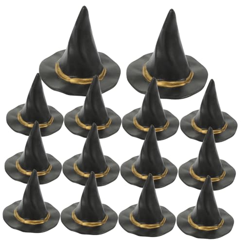 VICASKY 72 Stck. Miniatur Hexenhut für Puppenhäuser Halloween Dekorationen Zubehör für DIY Projekte und Partys für Kreative Bastelarbeiten mit Freunden und Familie VICASKY 72 Stck. Miniatur Hexenhut für Puppenhäuser Halloween Dekorationen Zubehör für DIY Projekte und Partys für Kreative Bastelarbeiten mit Freunden und Familie von VICASKY