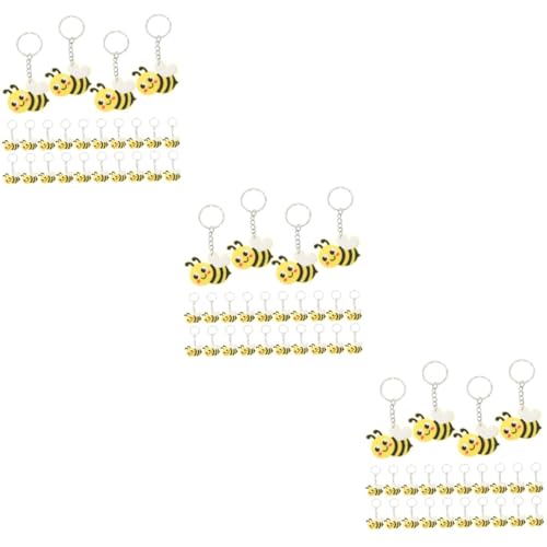 VICASKY 72 Stck. Teiliges Cartoon Bienen Schlüsselanhänger Niedlicher Bienen Anhänger aus Metall und Abs Vielseitige Taschen und Autoschlüssel Deko Party Gastgeschenke für Familie und VICASKY 72 Stck. Teiliges Cartoon Bienen Schlüsselanhänger Niedlicher Bienen Anhänger aus Metall und Abs Vielseitige Taschen und Autoschlüssel Deko Party Gastgeschenke für Familie und von VICASKY