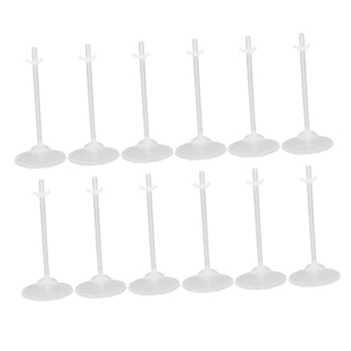 VICASKY 72 Stck. Teiliges Transparentes Doll Display Stand aus Robustem Kunststoff Stabiler Puppenständer mit Taillensupport für Sichere Präsentation von Sammlerfiguren und Puppen VICASKY 72 Stck. Teiliges Transparentes Doll Display Stand aus Robustem Kunststoff Stabiler Puppenständer mit Taillensupport für Sichere Präsentation von Sammlerfiguren und Puppen von VICASKY