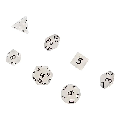 VICASKY 10mm Mini- Spiel Requisiten 7 Stück Set Für Partys Nicht-Material Glatt Einfach Zu Spielen von VICASKY