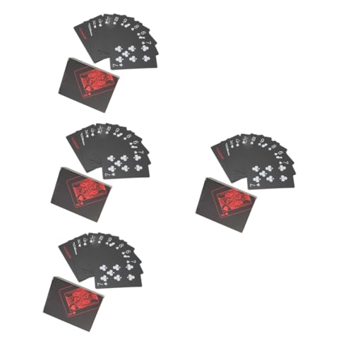 VICASKY 8 Kartons zarte Karten Popular plastikkarten Lustig Campingzubehör PVC-Pokerkarten Geschenke Kartenspielen Brettspiele nach Hause Familienspiel Schreibtisch Schachbrett Spielkarte von VICASKY