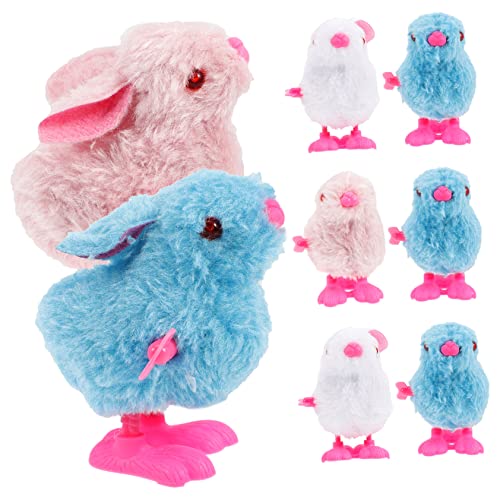 VICASKY 8 Stück Aufziehspielzeug Kaninchen Farbige Hüpfende Hasen für Ostern Lustiges für Partys und Mitgebsel Fördert die Aufmerksamkeit der Kleinen Zufällige Farbe VICASKY 8 Stück Aufziehspielzeug Kaninchen Farbige Hüpfende Hasen für Ostern Lustiges für Partys und Mitgebsel Fördert die Aufmerksamkeit der Kleinen Zufällige Farbe von VICASKY