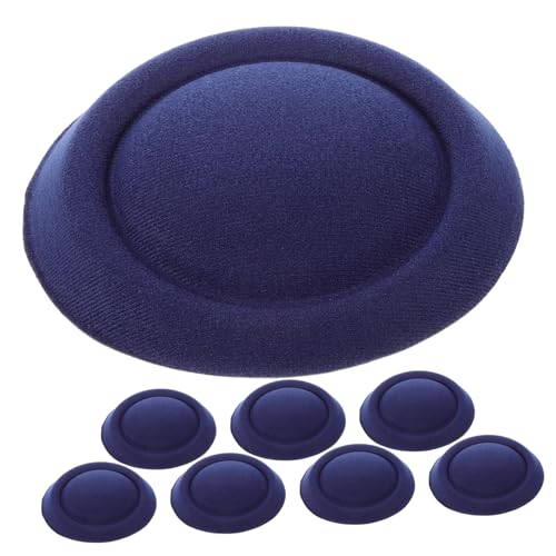 VICASKY 8 Stück Teiliges Fascinator Basis Pillbox Hüte Damen Mütze zum Selbermachen Haaraccessoires für DIY Haarschmuck Kopfbedeckung Vielseitig Einsetzbar VICASKY 8 Stück Teiliges Fascinator Basis Pillbox Hüte Damen Mütze zum Selbermachen Haaraccessoires für DIY Haarschmuck Kopfbedeckung Vielseitig Einsetzbar von VICASKY
