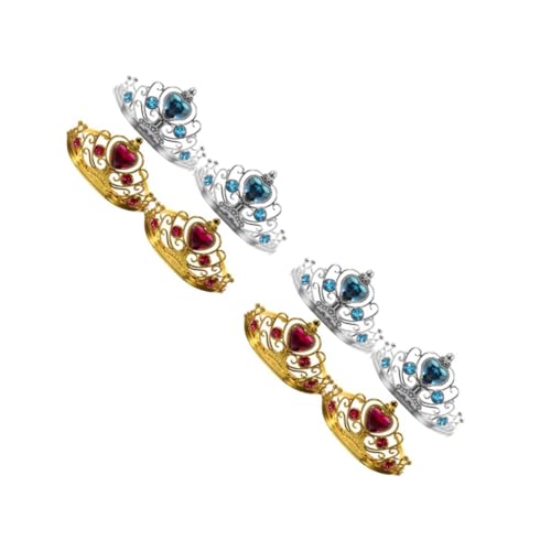 VICASKY 8 Stück Teiliges Kindergeburtstag Kronen mit Funkelnden Strasssteinen Verstellbare Prinzessinnen Stirnbänder für Party Halloween Festzug Geeignet für Erwachsene VICASKY 8 Stück Teiliges Kindergeburtstag Kronen mit Funkelnden Strasssteinen Verstellbare Prinzessinnen Stirnbänder für Party Halloween Festzug Geeignet für Erwachsene von VICASKY