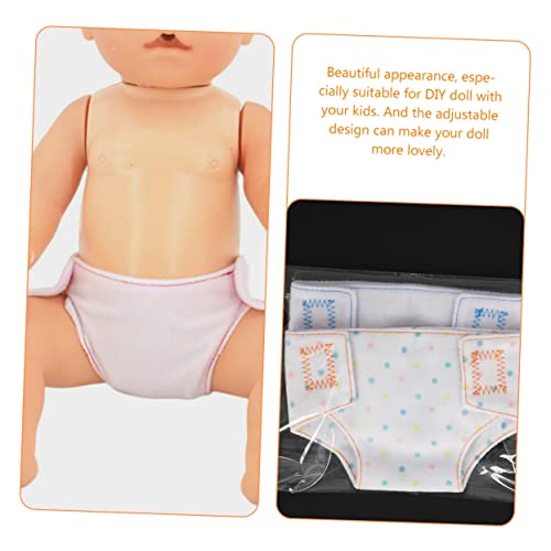VICASKY 8 Stück Teiliges Mini Puppenunterwäsche Kleine Puppenhöschen für Babypuppen Weiche Doll Panties Geeignet für DIY Puppenkleidung Zufälliger Stil für Mädchen zum Ankleiden VICASKY 8 Stück Teiliges Mini Puppenunterwäsche Kleine Puppenhöschen für Babypuppen Weiche Doll Panties Geeignet für DIY Puppenkleidung Zufälliger Stil für Mädchen zum Ankleiden von VICASKY